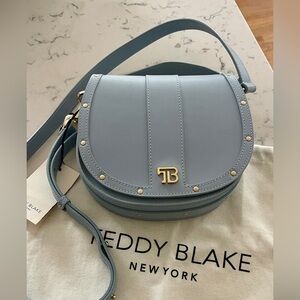 Teddy Blake Gray Crossbody Bag